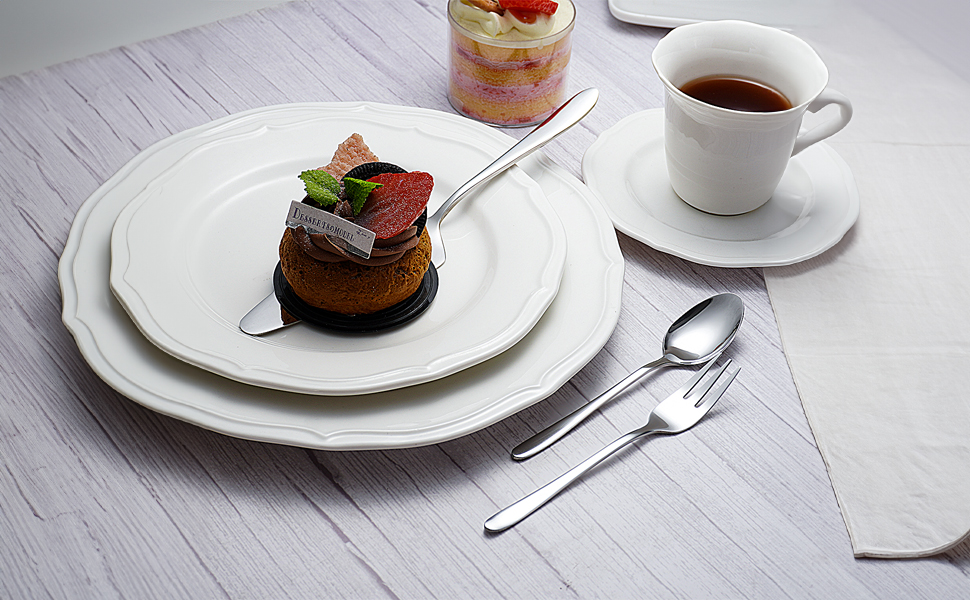 Набір столових приборів Karl Hausmann на 12 осіб (72 шт.) - нержавіюча сталь, безпечний для миття в посудомийній машині