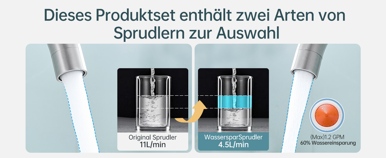 Змішувач для ванної кімнати Fransiton Bad Hoch, водозберігаючий настінний змішувач для раковини (нержавіюча сталь)