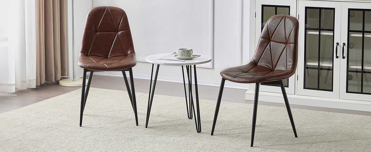 Стільці для їдальні Lestarain з підлокітниками, для кухні, вітальні, їдальні, м'які, з оксамитовим покриттям, металеві, ергономічний дизайн, темно-зелений