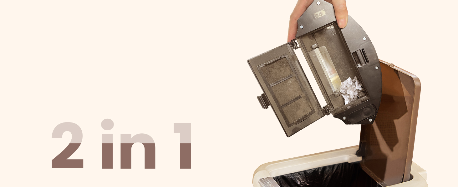 Робот-пилосос Vactidy Nimble T8 2-в-1 з функцією миття, 3000Pa, 120 хвилин роботи, сумісний з Alexa, App, Siri, для видалення шерсті тварин, чорний