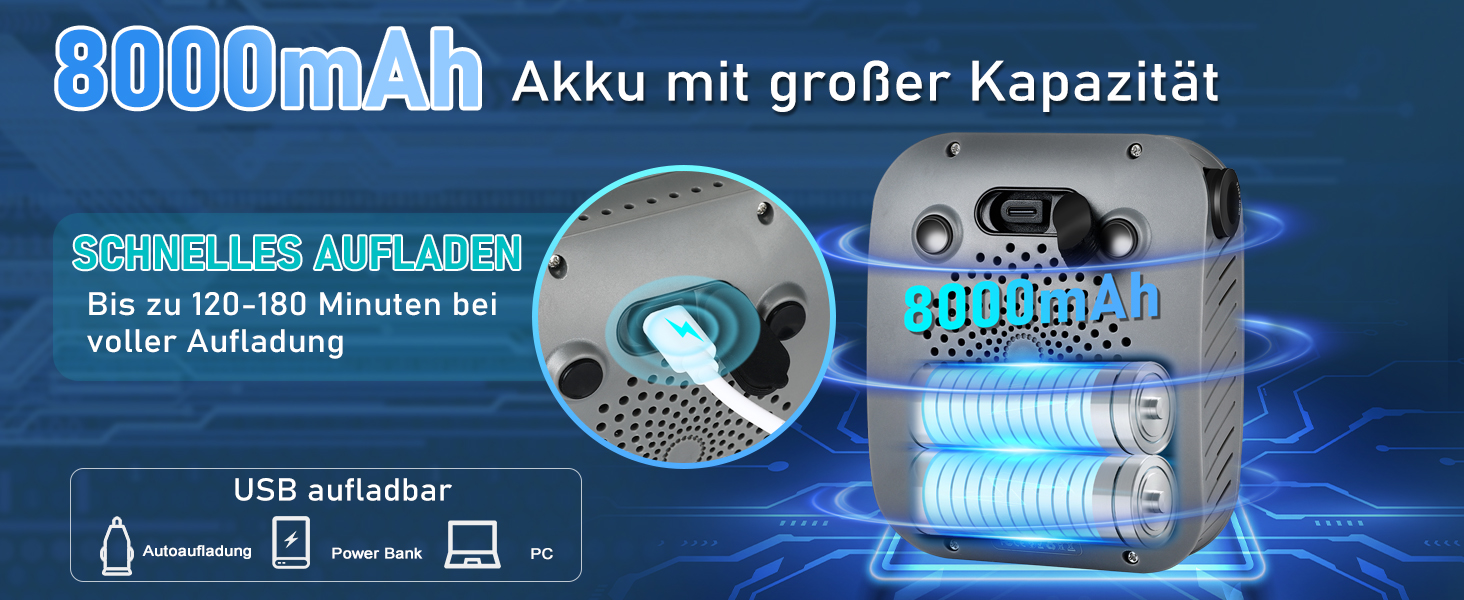 Портативна душова кабіна для кемпінгу Spopal з акумулятором 8000mAh, насосом та індикатором температури. Комплект для відпочинку на природі, автомийки, пляжу, подорожей та догляду за тваринами (сірий)