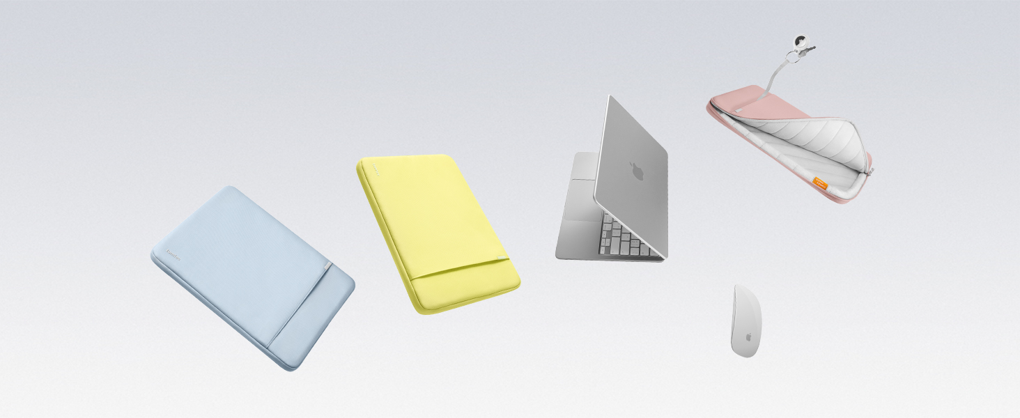 Захисний чохол-сумка tomtoc 360° для MacBook Air 15