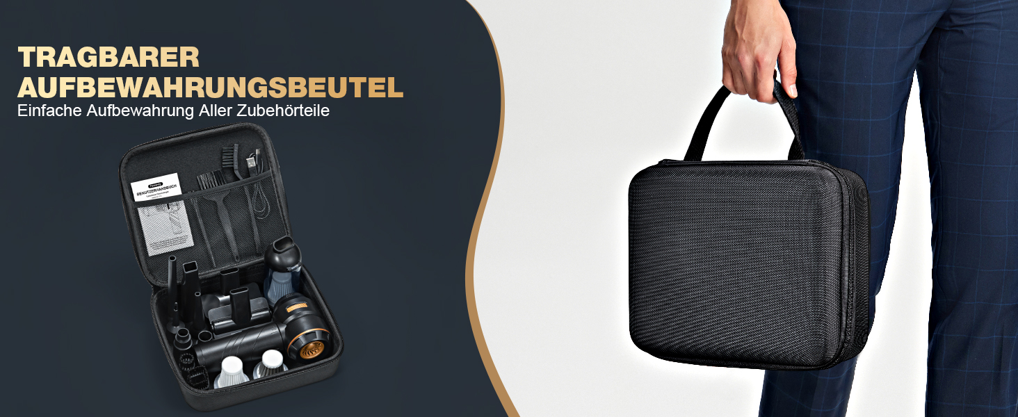 Акумуляторний ручний пилосос 4-в-1 для авто та дому, потужність 28000Па, бездротовий пилосос для прибирання шерсті тварин, кухні та офісу