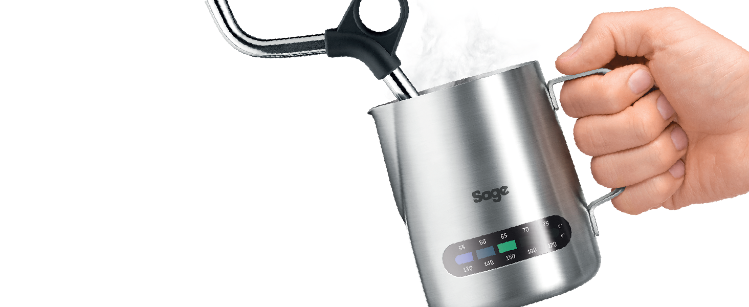 Sage The Barista Express кавоварка з ручним спінювачем молока, нержавіюча сталь