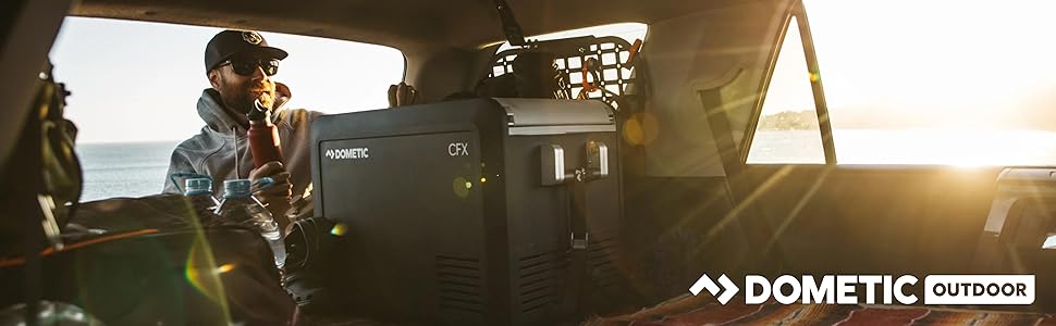 DOMETIC CFF20 Автомобільний холодильник-морозильник 21л (12/24V, 100-240V) для авто, кемпінгу, вантажівок, човнів - компресорний, +20°C до -18°C
