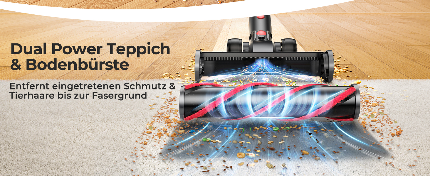 Бездротовий акумуляторний пилосос Fieety 8-в-1: потужне всмоктування 50kPa, 600W, 65 хвилин роботи, 1.6L, без мішка, для дому та авто, з турбощіткою та базою для зарядки. Ідеально для видалення шерсті тварин, килимів та твердих поверхонь.