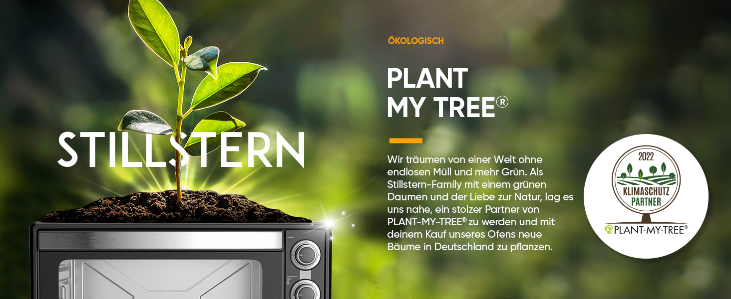 Міні-піч Stillstern CYCLONE PRO+ 60л з конвекцією: піч, гриль, тостер, піцца, для кемпінгу. Антипригарне покриття, Airfryer, рецепти, рожніца, 2200W