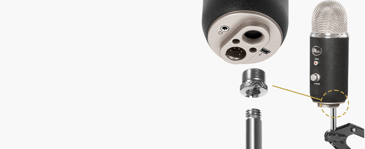 Стойка для мікрофона TONOR з кріпленням 