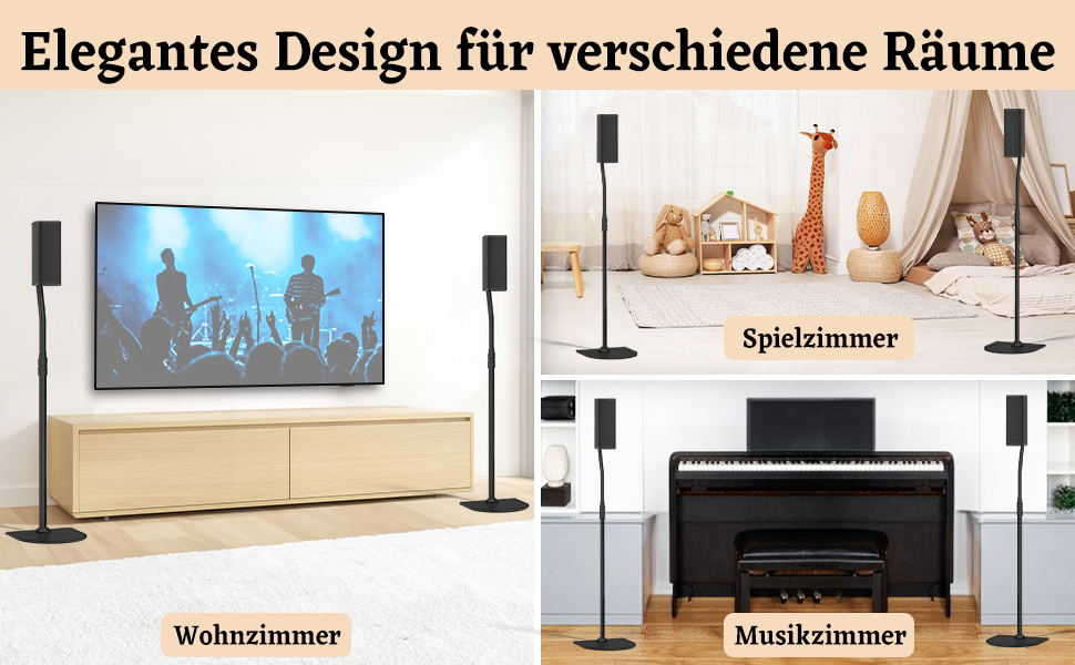Стійка для акустичних систем Bose з кріпленням Slideconnect, сумісна з Bose Surround 700, OmniJewel, Lifestyle 650, CineMate GS II