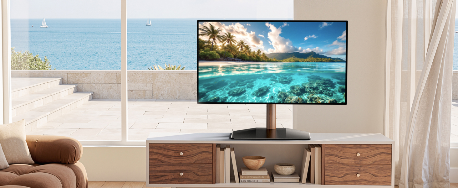 Настільна підставка для телевізора monTEK для LCD LED OLED ТВ від 32 до 65 дюймів