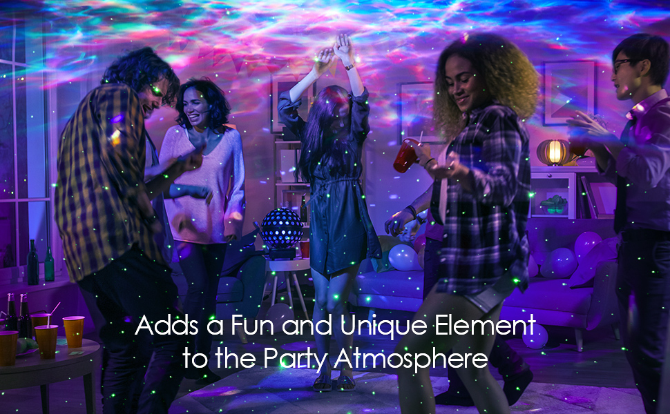 Проектор зоряного неба Sternenhimmel з Bluetooth, нічник для дітей та дорослих, 300 режимів, градієнтне освітлення (Сірий)