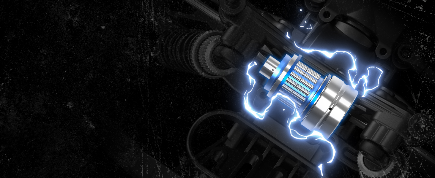 Радіокерований позашляховик DEERC 9206E 1:10 4WD, 48 км/год, 2 акумулятори, для дітей та дорослих