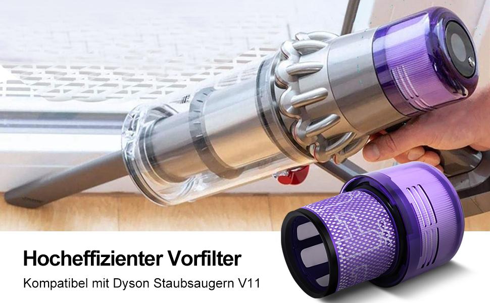 Фільтруючий блок серії Dyson V11, для циклонів серії Dyson V11 SV14, пилосос для тварин з абсолютною повним очищенням E