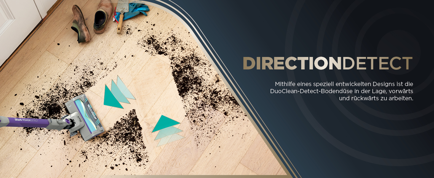 Пылесос Shark PowerDetect аккумуляторный, до 70 мин работы, беспроводной, без мешка, для шерсти животных, аллергиков, ковров и твердых полов, с шарнирным гибким трубопроводом, белый/серый, IP1251EUT