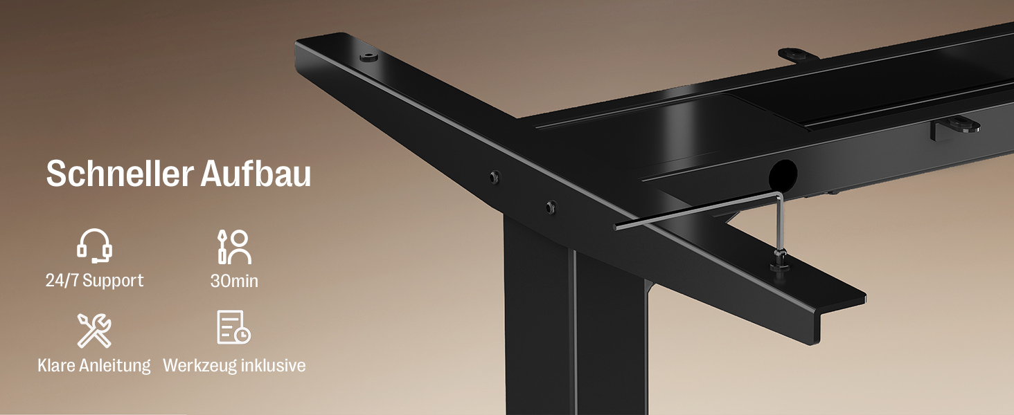 Регульований стіл MAIDeSITe S2 Pro 160x80 см: електричний, з захистом від зіткнень, чорний