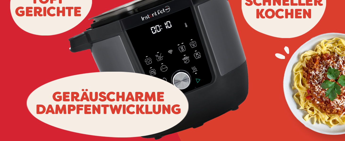 Instant Pot Plus 9-в-1: Мультиварка з Wi-Fi, 5.7 л, нержавіюча сталь
