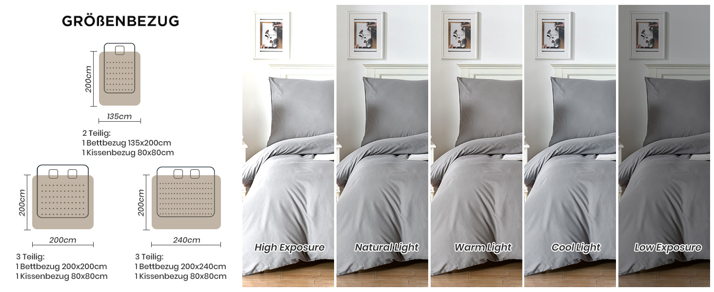 Чорна постільна ковдра Good Nite 200x200 см, 3 шт. (ковдра + 2 наволочки) з мікрофібри, дихаюча, м'яка