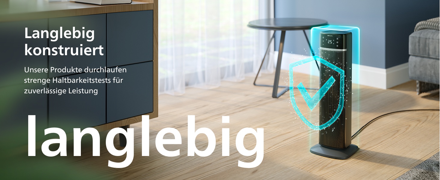 Теплова завіса-обігрівач Philips Smart 5000 серії, 2000 Вт, чорний