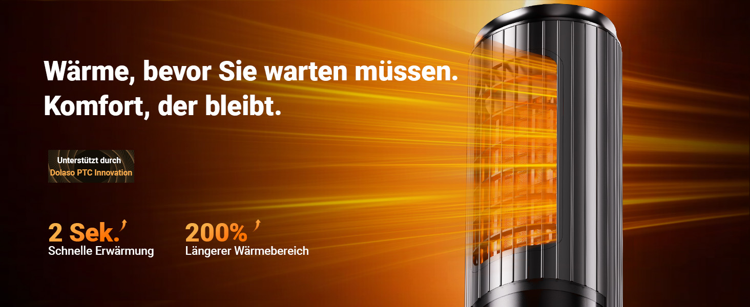 Електричний обігрівач керамічний 2000W з пультом, ефект каміну, термостат, осциляція 70°, ECO режим, 3 режими, таймер 1-8 год, захист від перегріву та перекидання, тихий для офісу та вітальні