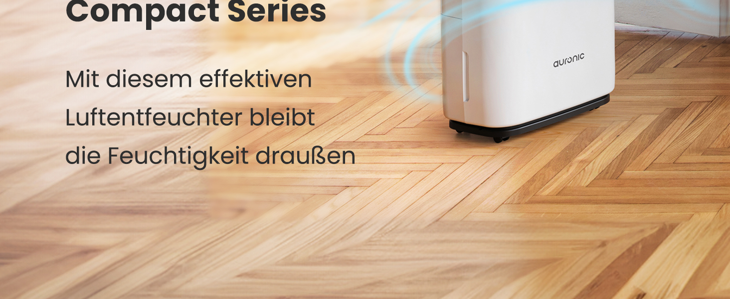 Електричний осушувач повітря Auronic AU3272 20L - 12л, для дому, осушувач повітря, осушувач вологи