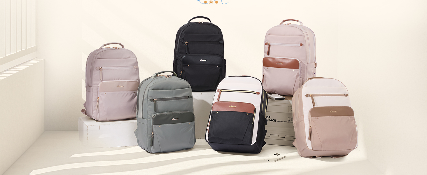 LOVEVOOK Рюкзак для ноутбука, чорний, 15.6 дюймів: водонепроникний, для роботи, навчання, подорожей