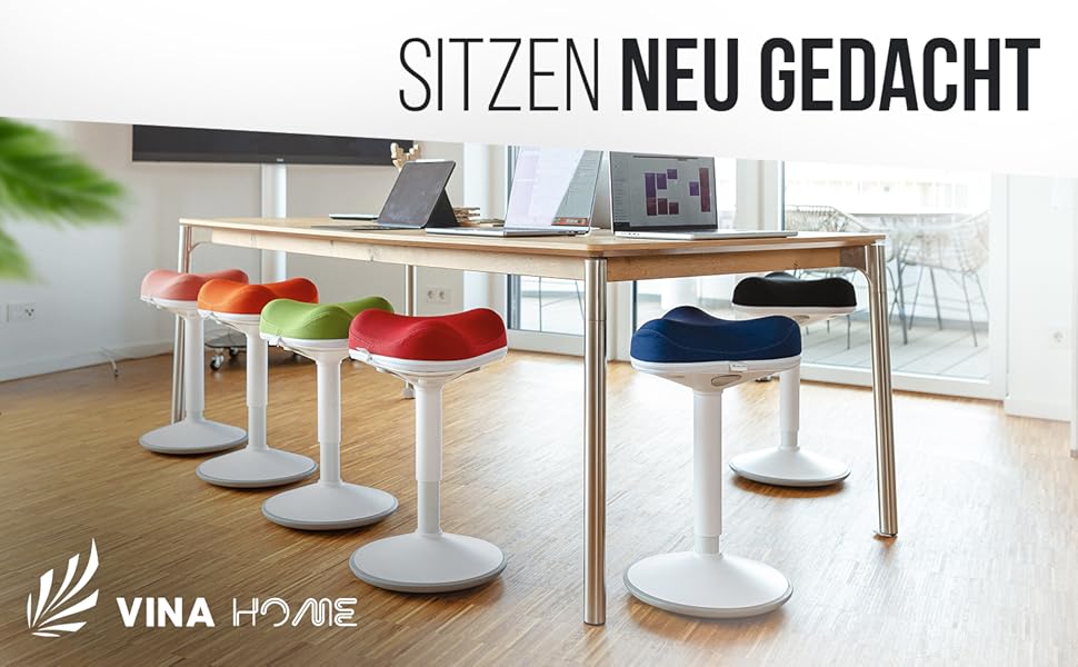 Офісний стілець ZIP SH-01 Graphitblau: ергономічний, регульована висота (58-83 см), знімний чохол, сертифікат IGR