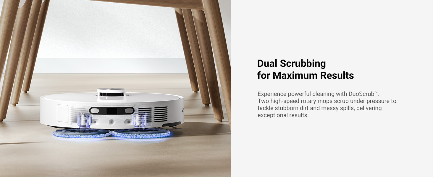 Робот-пилосос Dreame L10s Ultra Gen 2 з миючим модулем, 10000Pa, LiDAR, MopExtend, автомийка та сушка, самостійне очищення та поповнення, підйом мопа 10,5 мм