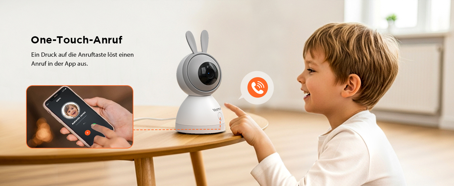 Відеоняня з камерою 1080P HD PTZ 360° та Wi-Fi: монітор для немовлят з додатком, нічним баченням, 4x Zoom, детекцією руху/звуку, двостороннім аудіо, автотрекінгом та сповіщеннями