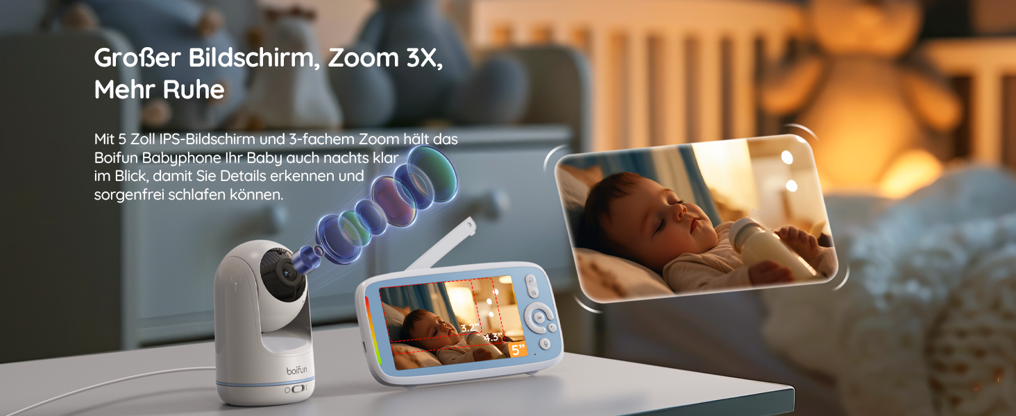 Відеоняня Boifun з камерою 5