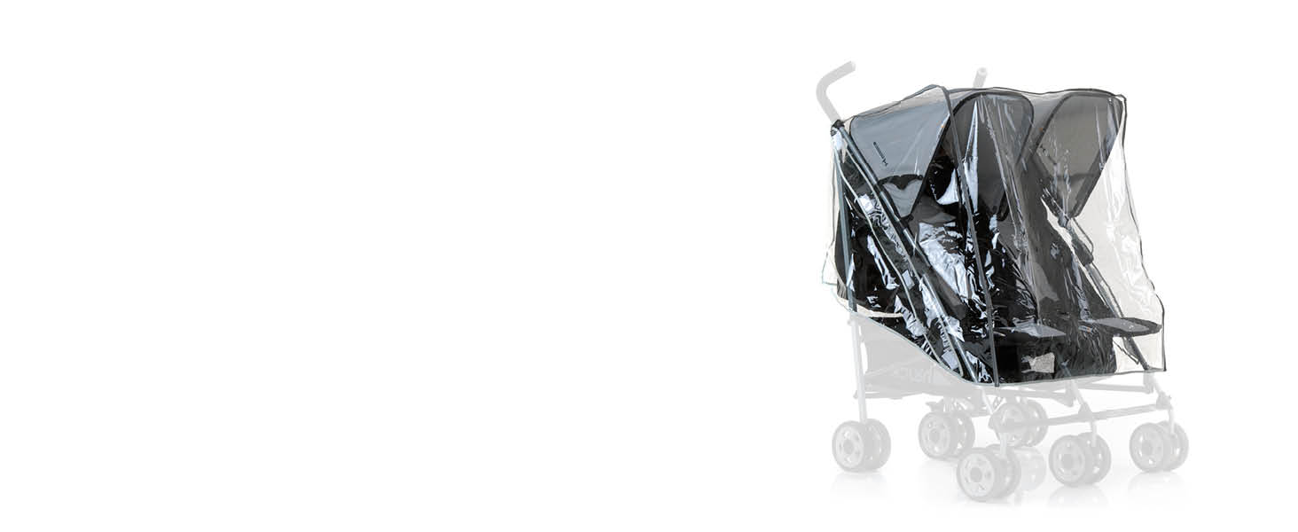 Візок для близнюків Hauck Roadster Duo SLX Grey/Silver: прогулянка від народження до 15 кг, функція лежання, великий кошик, компактний у складеному стані