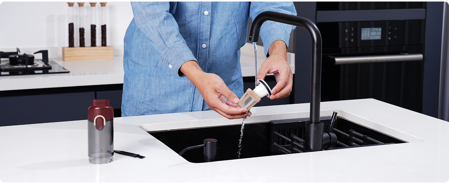 Акумуляторний автомобільний пилосос Fanttik Slim V8 APEX, портативний ручний міні-пилосос RobustClean™ 4-в-1, потужність всмоктування 19000 Па/45 AW, 2 режими роботи, для авто, офісу та клавіатур (Червоний)