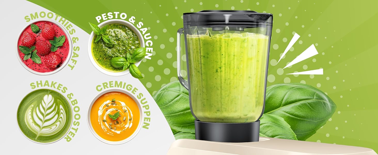 Кухонна машина KESSER 3в1 з м'ясорубкою та блендером, планетарний міксер 1500Вт, чаша 5.5л, 6 швидкостей, антрацит