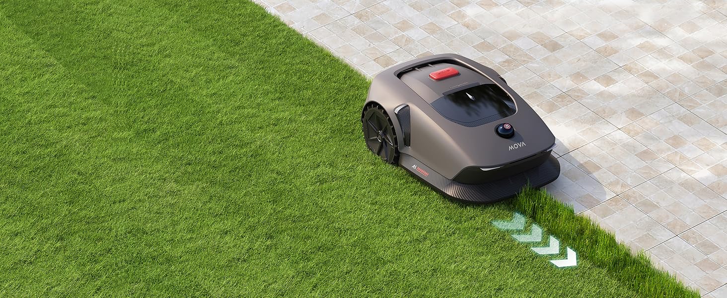 Робот-газонокосарка Dreame MOVA 600 Kit з 81 запасним лезом, 3D LiDAR, бездротове налаштування, точне картування до 600 м², розумне уникнення перешкод, керування через додаток, U-подібне косіння