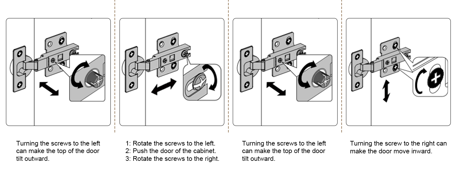 Сервант HOCSOK 140 см: кухонна шафа з 2 регульованими полицями, буфет з 3 висувними ящиками та 4 дверцятами, для вітальні, кухні, передпокою, білий & коричневий