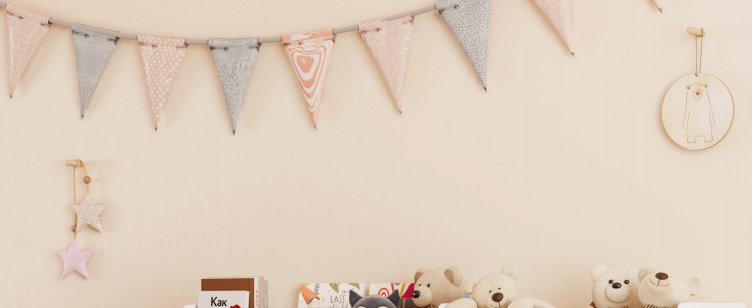 Дитяча полиця для іграшок HOCSOK з 10 тканинними коробками для зберігання, полиця для книг, іграшковий ящик на колесах, органайзер для іграшок у дитячій кімнаті, білий