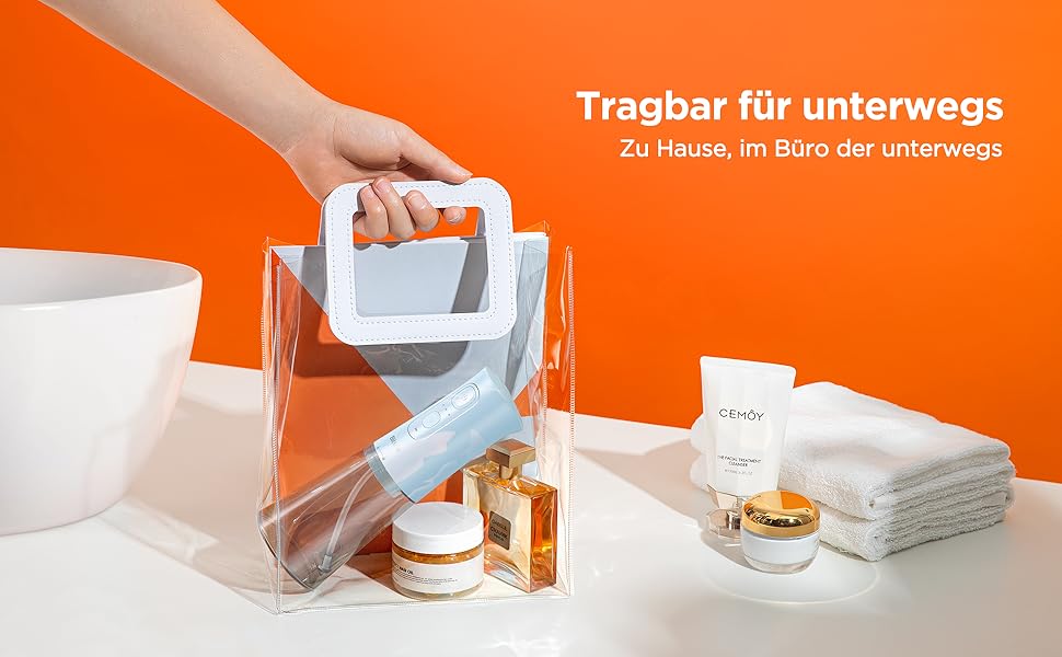 Набір для гігієни порожнини рота Bitvae: ірригатор та електрична зубна щітка, 3 режими, 5 рівнів тиску, бездротовий, з 4 насадками для щітки та 4 насадками для ірригатора, колір: чорний