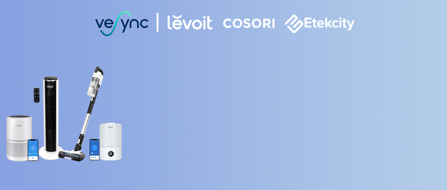 Акумуляторний пилосос Levoit з міні-турбонасадкою, 2 HEPA-фільтрами, час роботи 40 хв., без мішка, для шерсті домашніх тварин та автомобіля