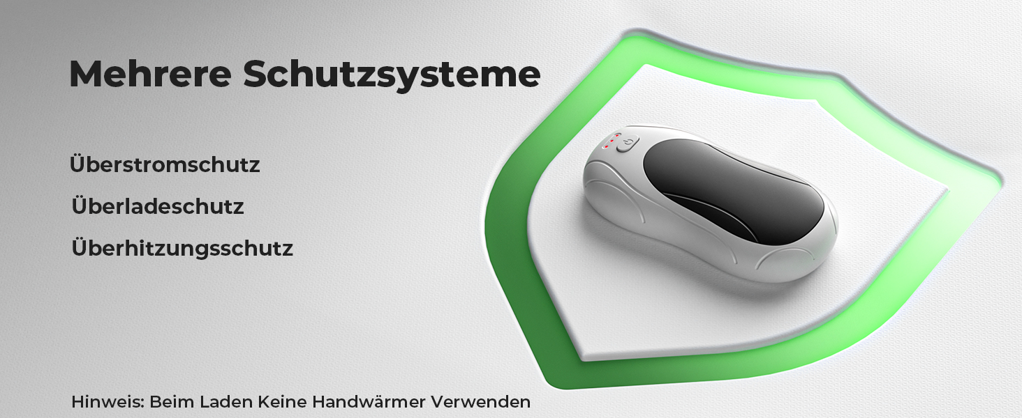 Електричні грілки для рук 2 шт. USB, 6000mAh, 3 режими нагріву, для кемпінгу, відпочинку на природі, офісу