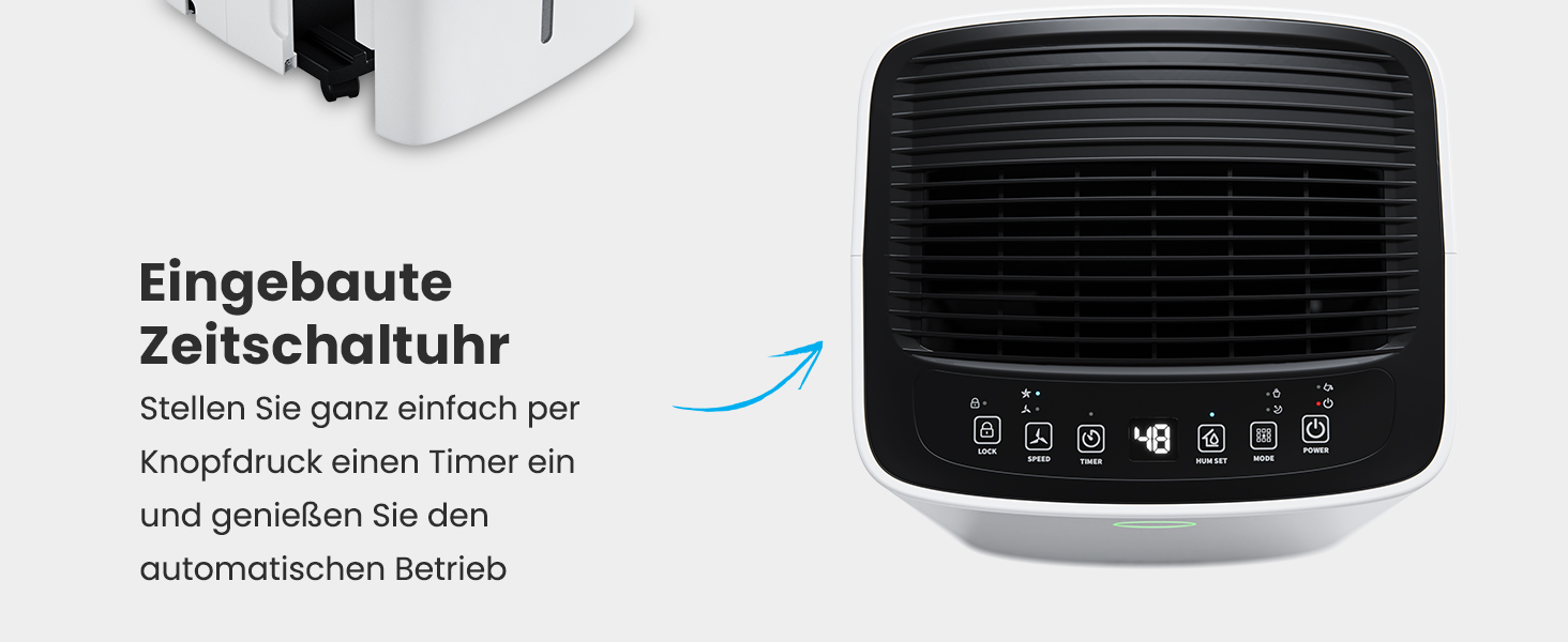 Електричний осушувач повітря Auronic AU3129 12L - 12 літрів для дому