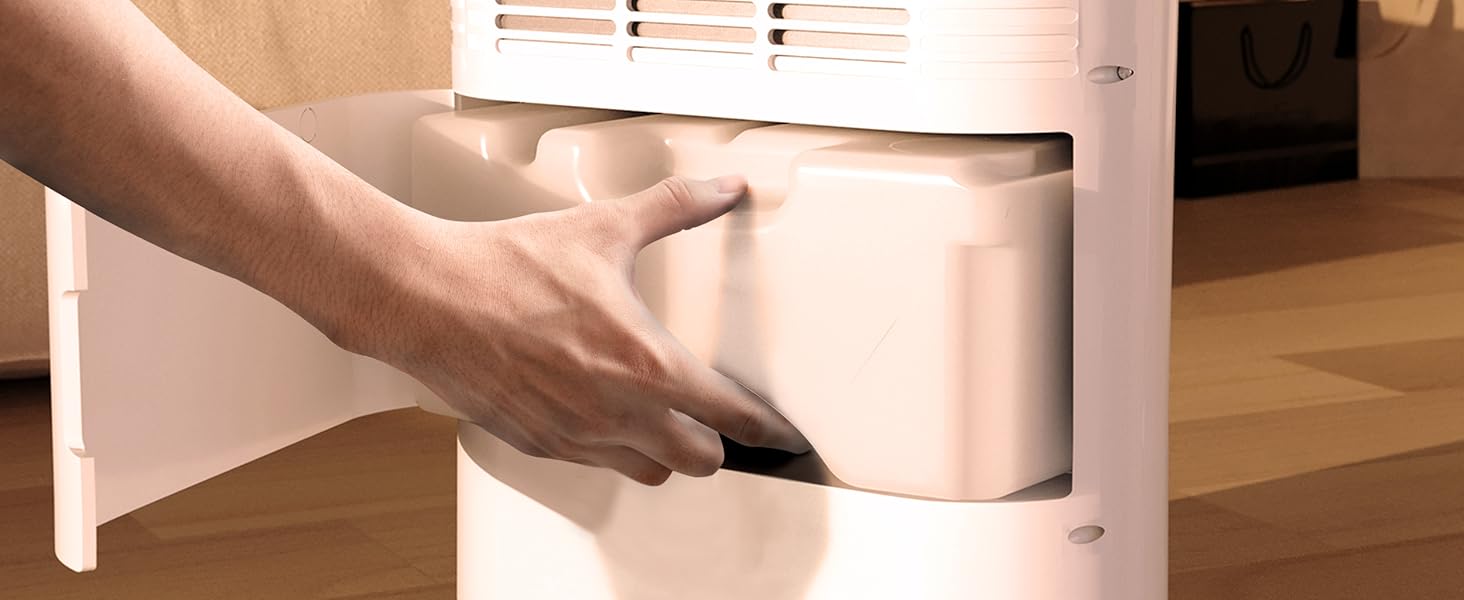 SUNTEC DryFix 20 PRO: Електричний осушувач повітря 20 л/день, 63 м², 3-в-1 (осушувач, очищувач, сушарка)