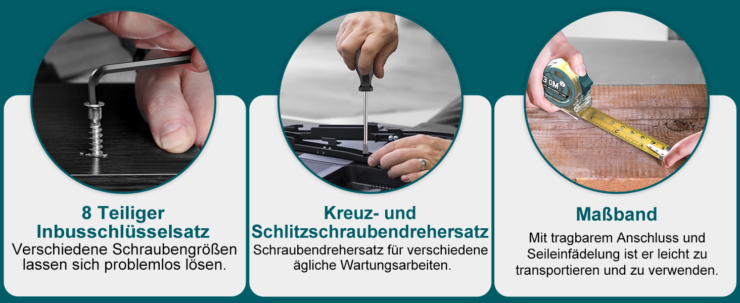 Набір інструментів Sundpey 257 предметів у кейсі: набір гайкових ключів, викруток, шестигранників, плоскогубців (синій)