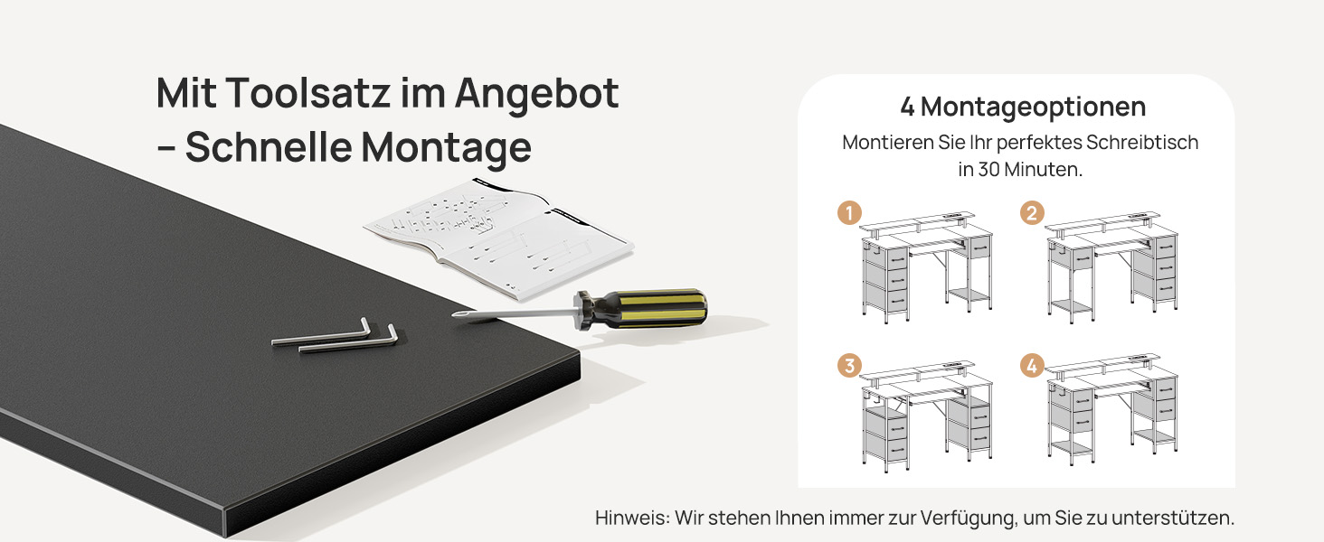 Комп'ютерний стіл Rolanstar з ящиками, 120x47 см, ігровий стіл з розеткою, LED-підсвітка та підставка для монітора, стіл для дому, офісу, вітальні, білий (чорний)