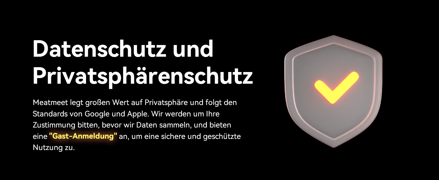 Бездротовий термометр для м'яса з Wi-Fi та Bluetooth, моніторинг через додаток, таймер та сповіщення, водонепроникний (IP67) та маслостійкий, для BBQ, духовки, гриля, кухні MMP1