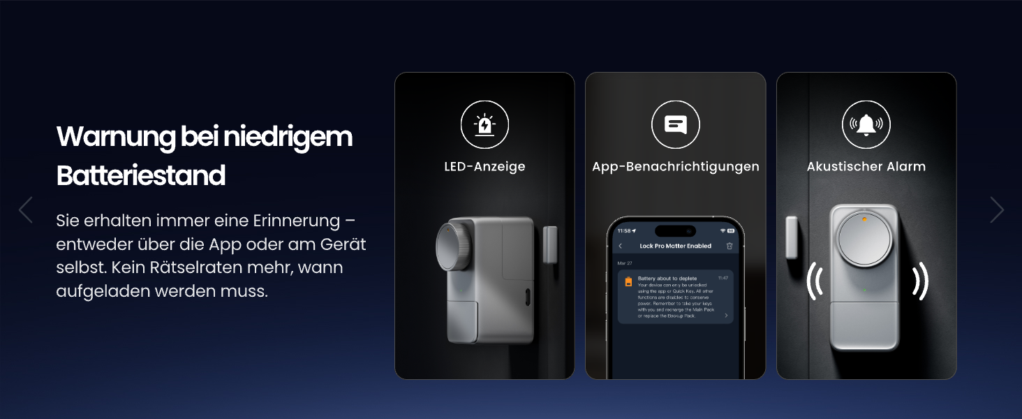 SwitchBot Smart Lock Pro: Розумний замок з акумулятором, Matter, WiFi, підтримка Apple Home, Alexa, Google Home, IFTTT, чорний