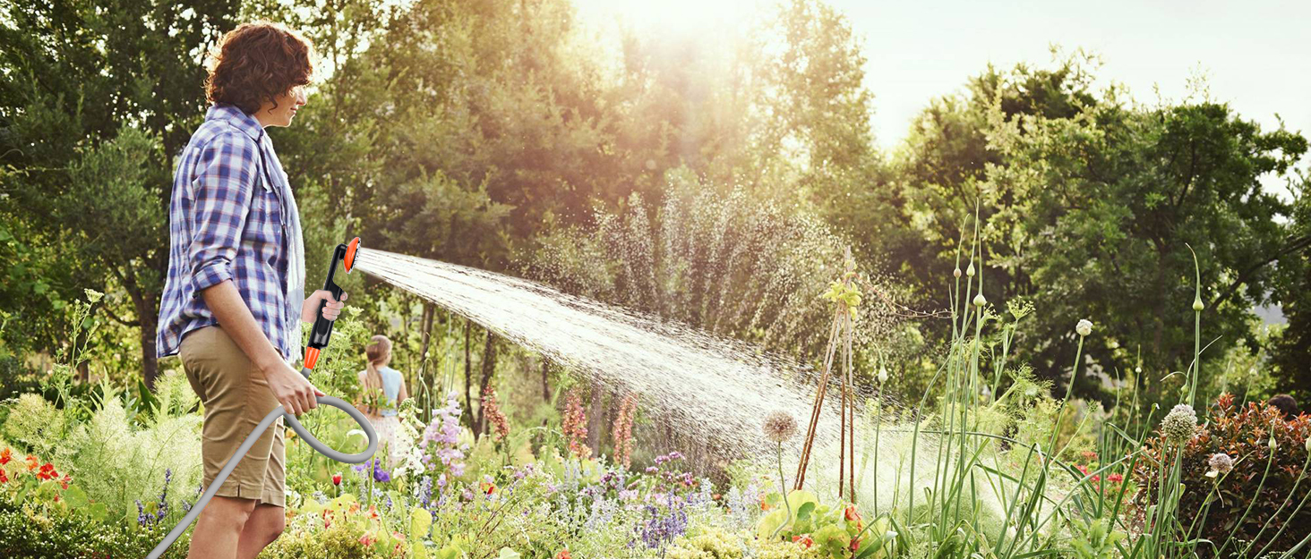 Портативна душова кабіна для кемпінгу з акумулятором 3000mAh, з помпою та насадкою, 1.8м шланг, для відпочинку, подорожей, миття авто та пляжу