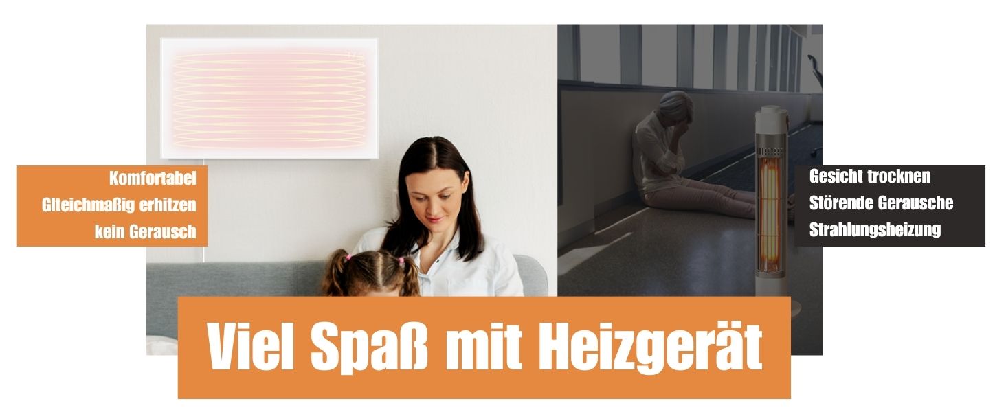 Інфрачервовий нагрівач для стін Mursche 450W з термостатом, пультом дистанційного керування та Wi-Fi, електрообігрівач для дому, енергозберігаючий, з можливістю настінного монтажу