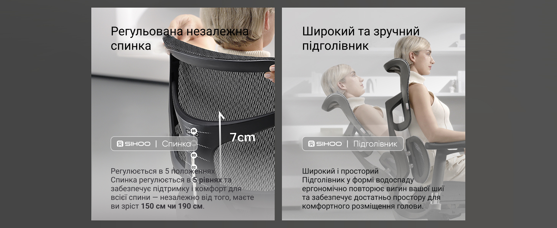 Ергономічне офісне крісло SIHOO Doro S100 black з підлокітниками 6D та підтримкою попереку