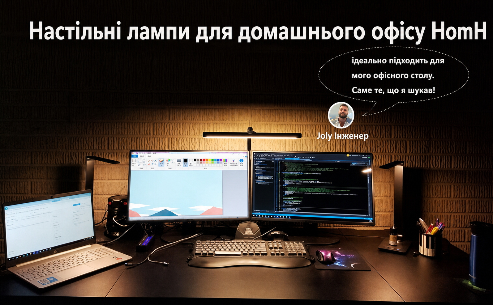 Світлодіодна настільна лампа з кліпсою, димеруванням, захистом для очей, 5 режимів яскравості і температури, для офісу, монітора, архітекторська, ретро стиль
