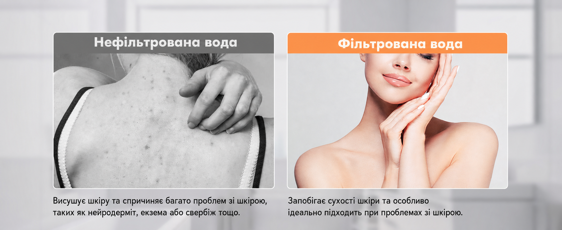 Душова лійка з фільтром MEKO, високий тиск, 15-шарова фільтрація, 1,5 м шланг, 3 режими, для очищення жорсткої води, хлору, бактерій і важких металів, сіра