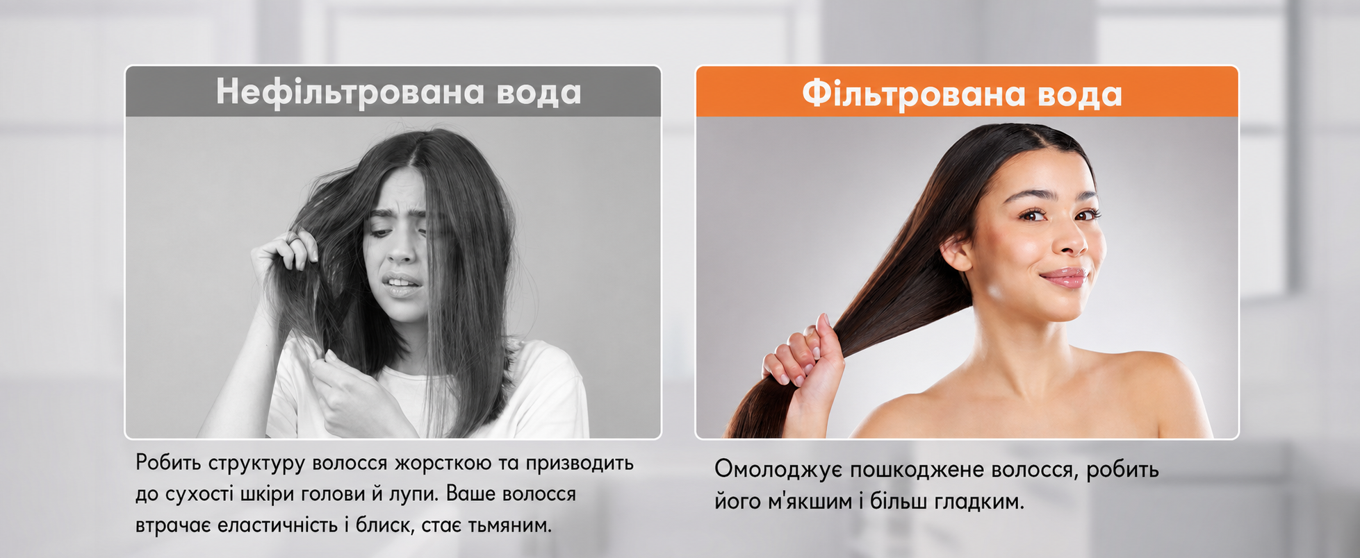 Душова лійка з фільтром MEKO, високий тиск, 15-шарова фільтрація, 1,5 м шланг, 3 режими, для очищення жорсткої води, хлору, бактерій і важких металів, сіра
